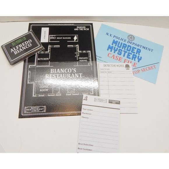 Host Your Own Murder Mystery Murder And The Mob Alternative Endings - Picture 8 of 9